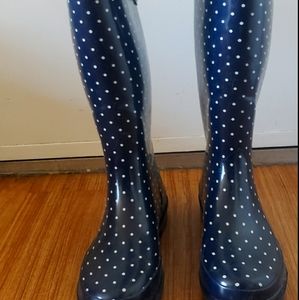Chooka Polka Dots Classic Rain Boots